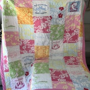 Pottery Barn Kids twin quilt and sham